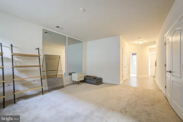 a view of empty room