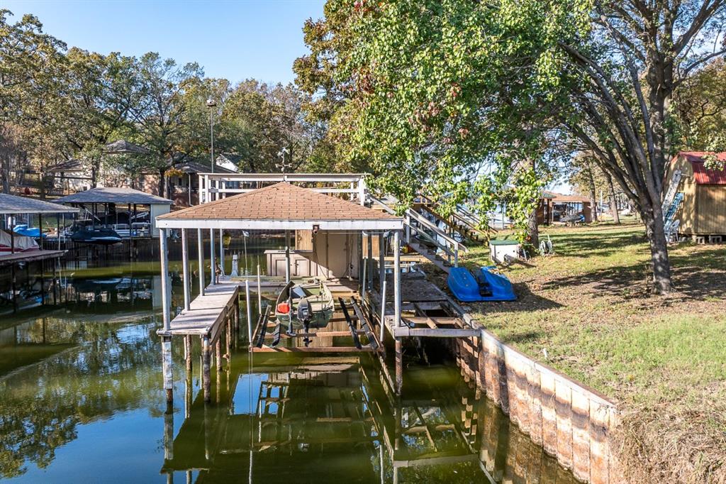5540 Point Lavista Malakoff, TX 75148 - Photo 14 of 16 a aerial view of a house with lake view
