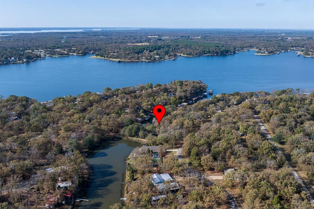 5540 Point Lavista Malakoff, TX 75148 - Photo 3 of 16 an aerial view of house with yard and ocean view
