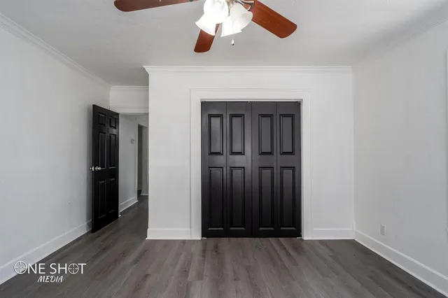 an entryway at livingroom with hallway