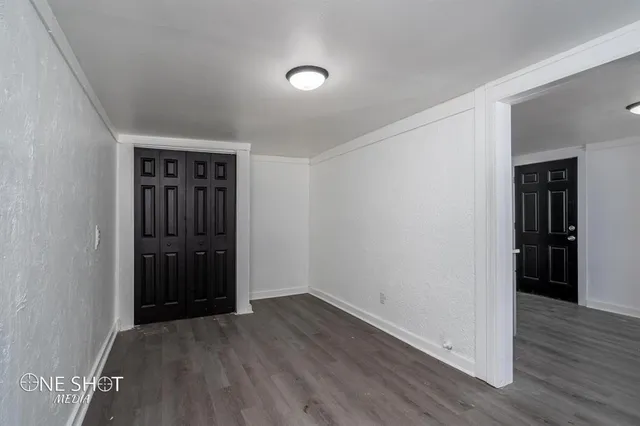 wooden floor in an empty room