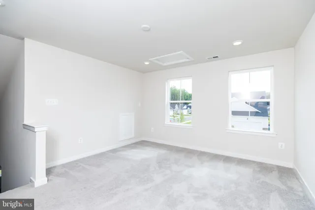 a view of empty room