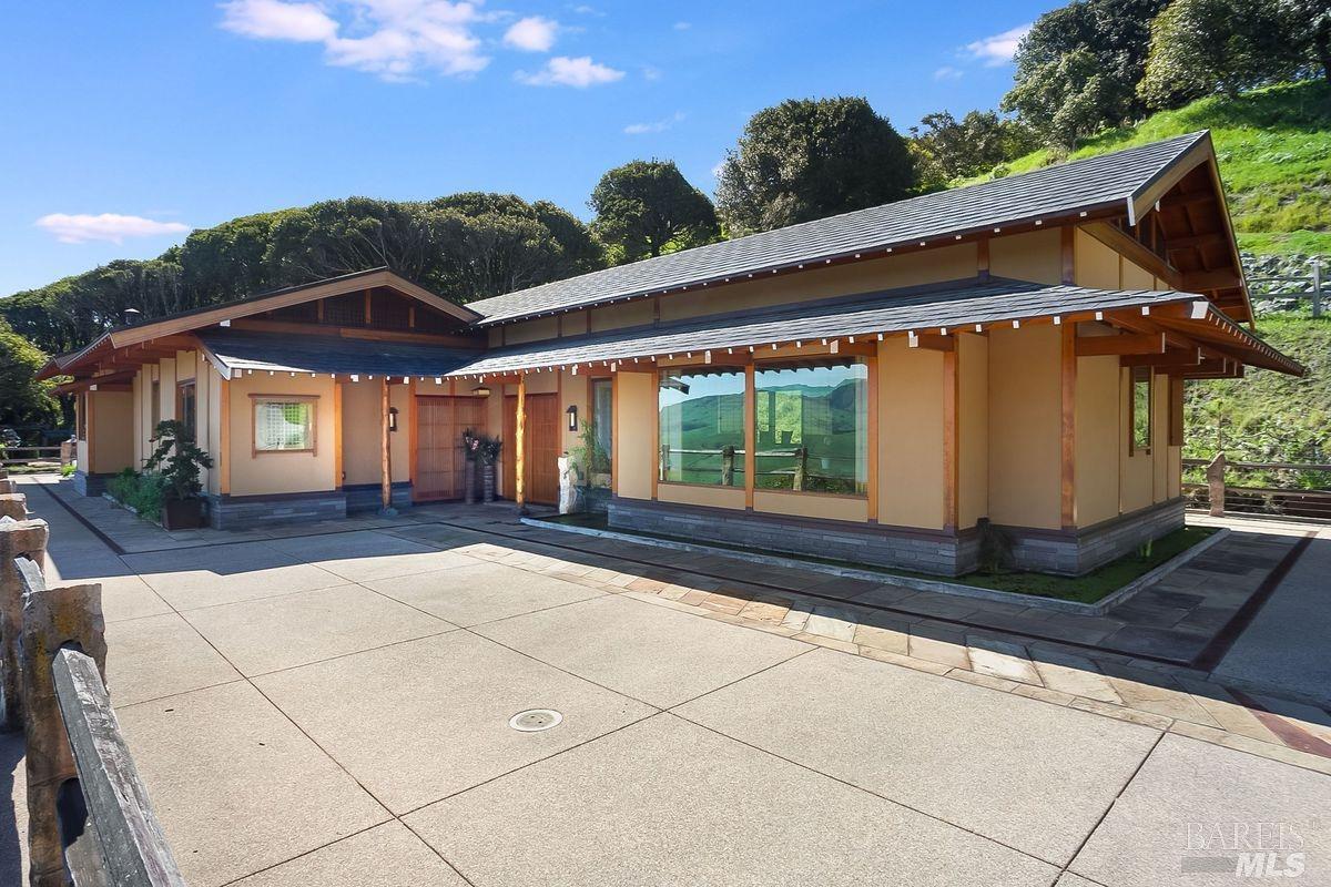 333-345 Willow Road Nicasio, CA 94946 - Photo 3 of 44 a view of a house with a yard