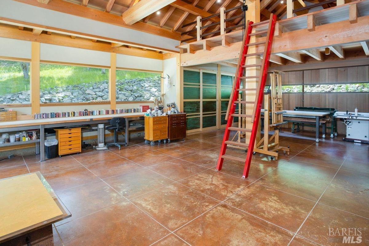 333-345 Willow Road Nicasio, CA 94946 - Photo 31 of 44 a view of a room with gym equipment