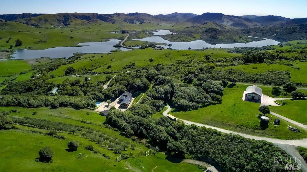 333-345 Willow Road Nicasio, CA 94946 - Photo 43 of 44 a view of a lush green hillside and houses