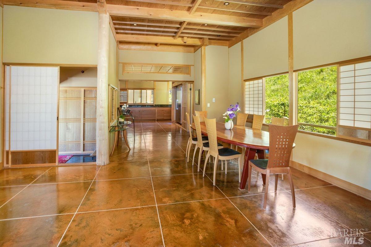 333-345 Willow Road Nicasio, CA 94946 - Photo 5 of 44 a room with lots of dining table and chairs