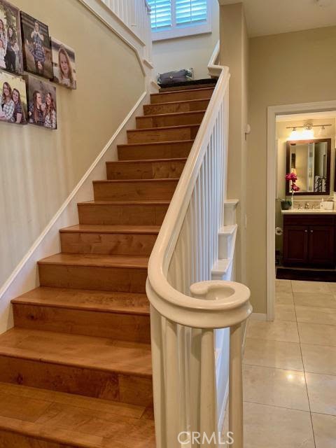 74 Nassau Irvine, CA 92620 - Photo 5 of 17 a view of entryway and hall with wooden floor
