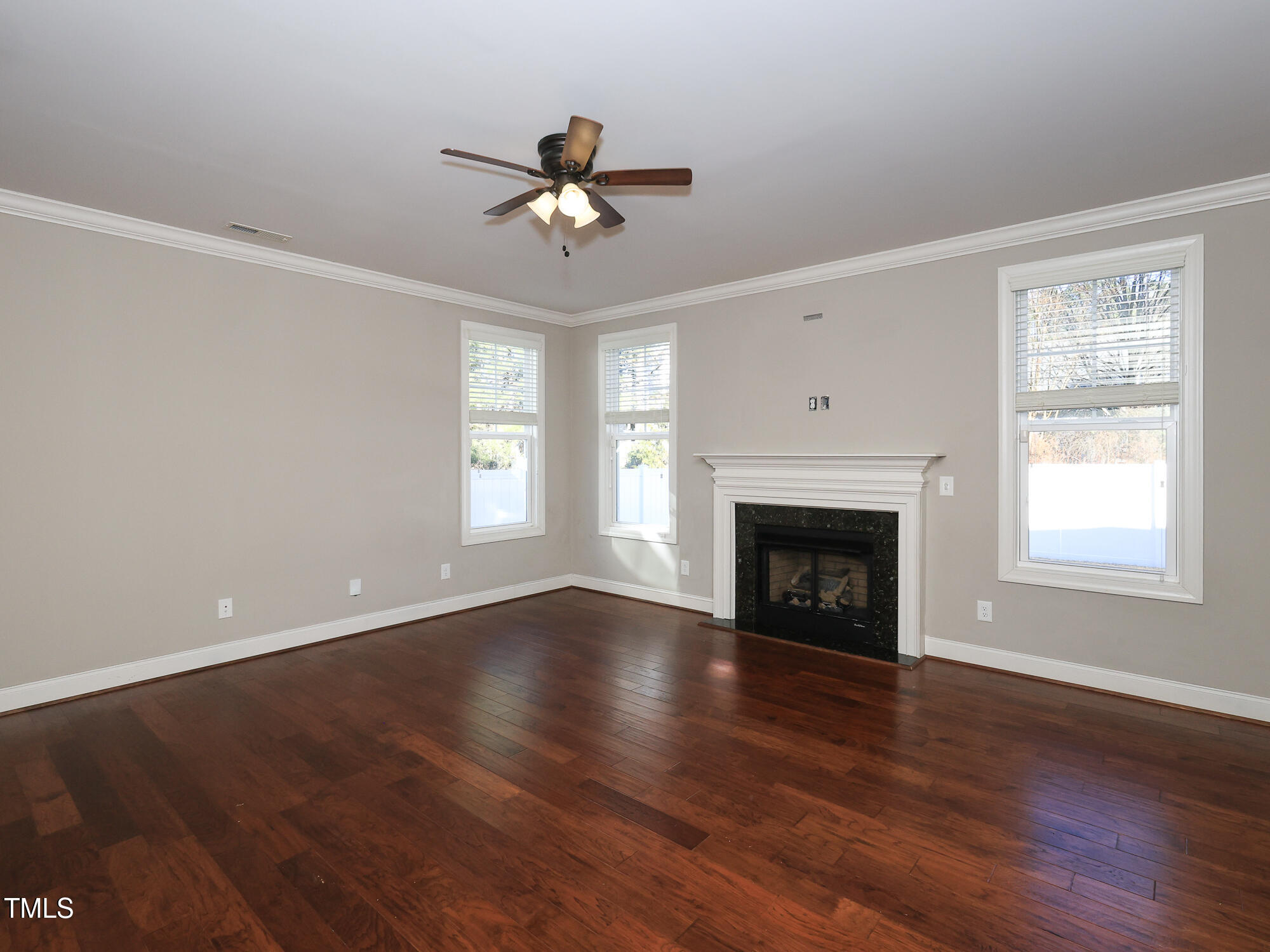 3716 Massey Ridge Court Raleigh, NC 27616 - Photo 10 of 57 LIVING ROOM W/GAS FIREPLACE