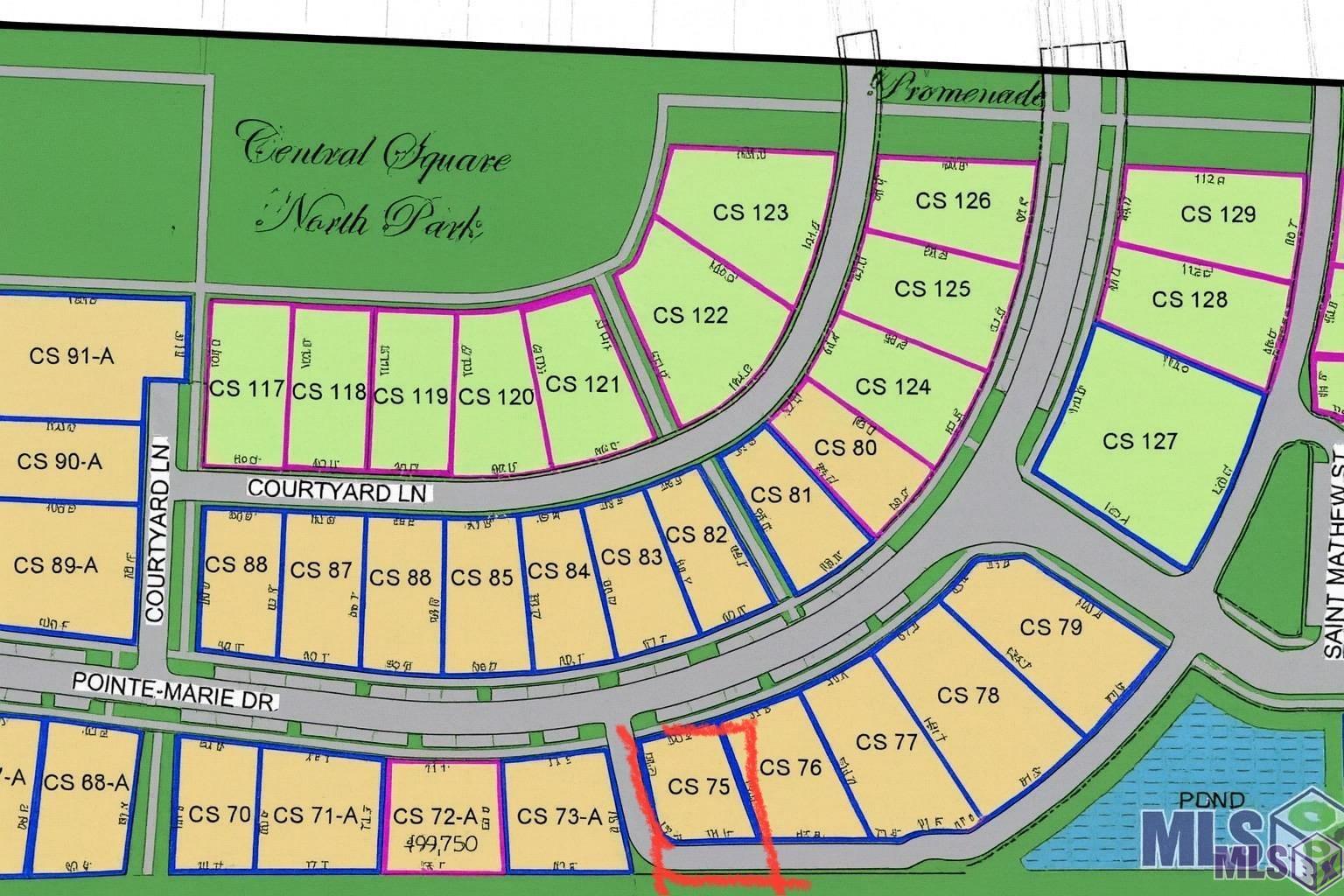 2844 Pointe-Marie Drive Baton Rouge, LA 70820 - Photo 3 of 12 Lot CS-75