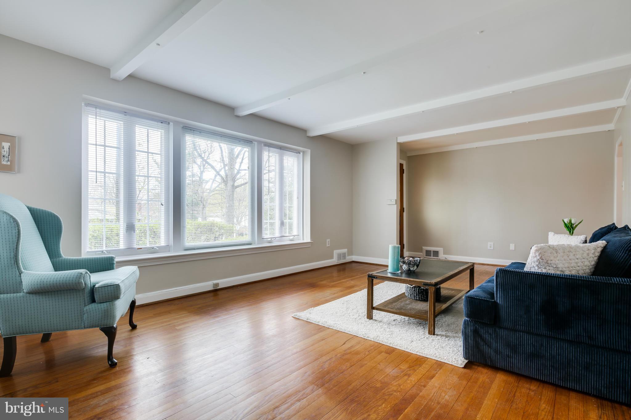 2013 Franwall Avenue Silver Spring, MD 20902 - Photo 2 of 28 Living Room w/vaulted ceiling