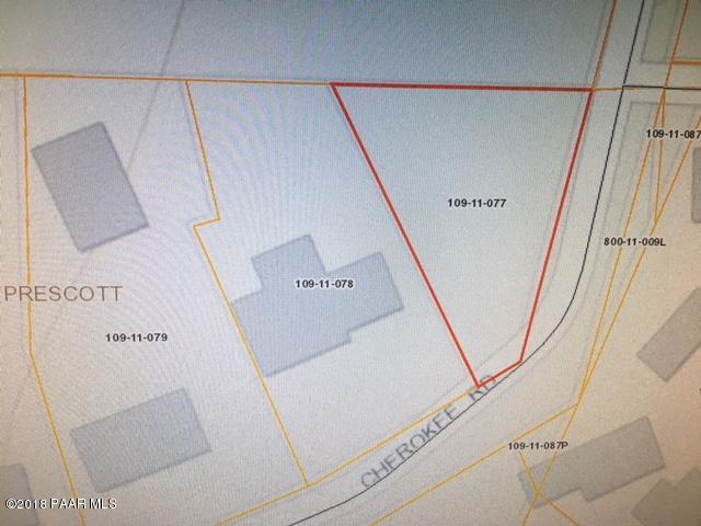746 Cherokee Road Prescott, AZ 86303 - Photo 3 of 30 Plat of included adjacent lot
