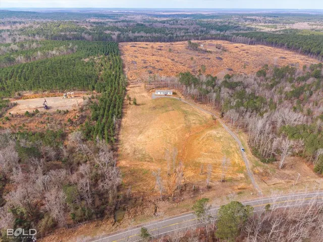 an aerial view of beach