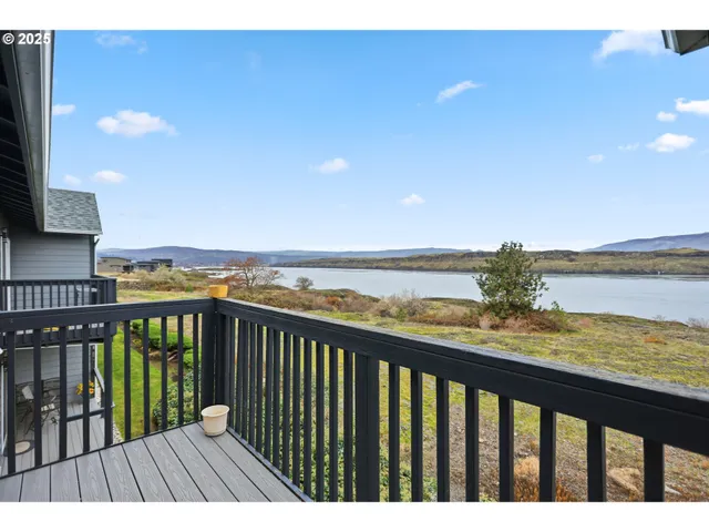 a view of city from balcony