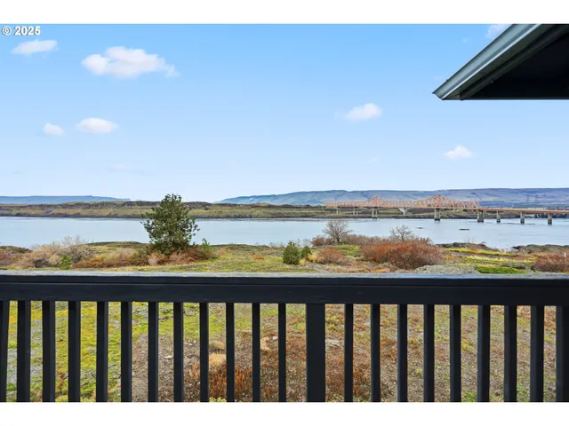 a view of outside space with ocean view