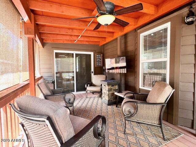 17550 South Munds Ranch Road, Unit 323 Munds Park, AZ 86017 - Photo 7 of 26 covered patio