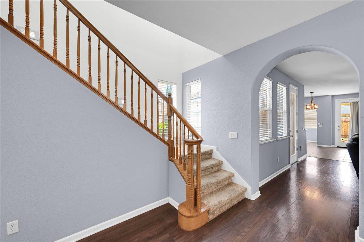 341 Barnhart Circle Sacramento, CA 95835 - Photo 20 of 55 a view of an entryway with wooden floor