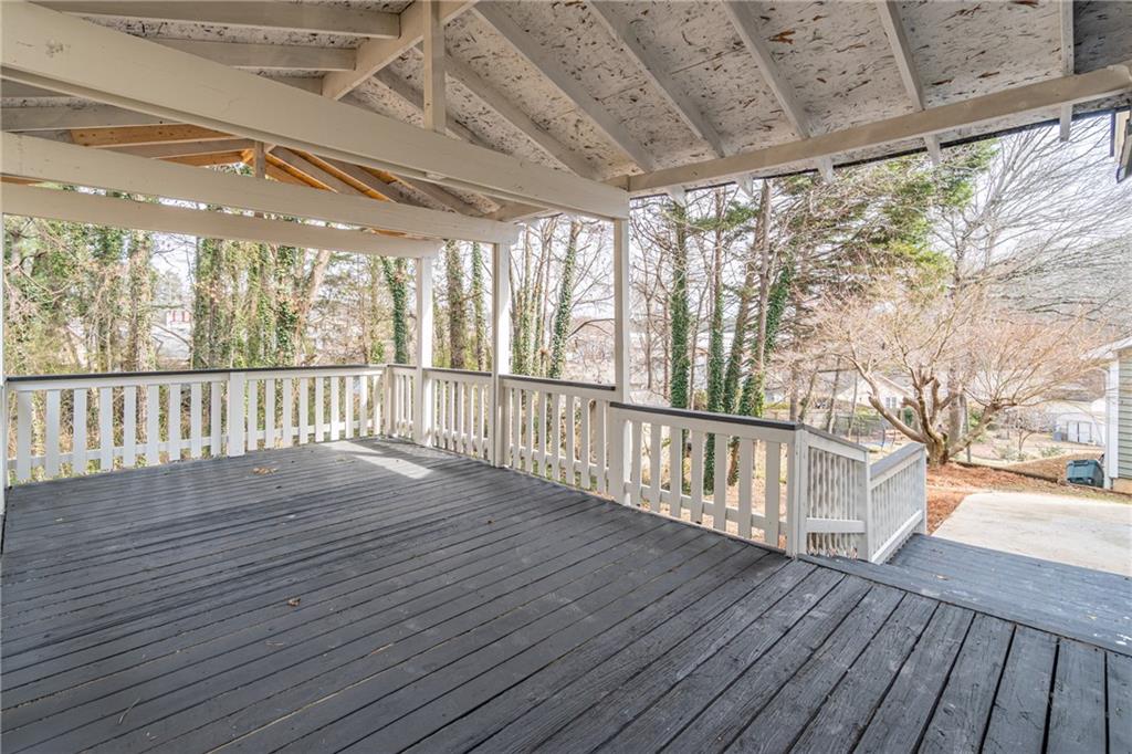 5367 Rails Way Norcross, GA 30071 - Photo 32 of 35 a view of wooden deck