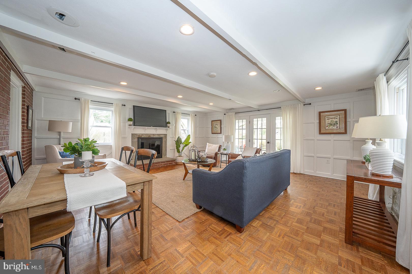 298 Strafford Avenue Wayne, PA 19087 - Photo 15 of 41 a living room with furniture and a wooden floor