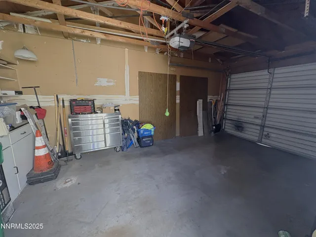 a view of storage and utility room