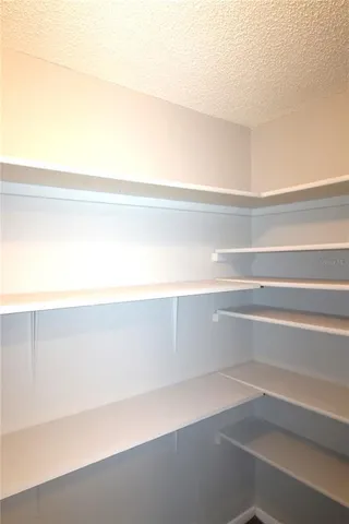 a close view of closet