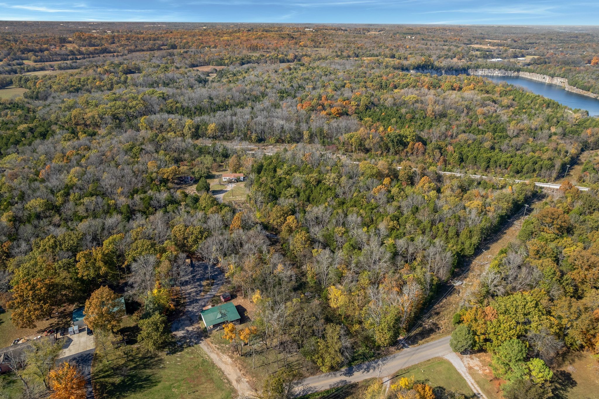 1210 Quarry Road Mount Juliet, TN 37122 - Photo 29 of 40 an aerial view of residential houses with outdoor space