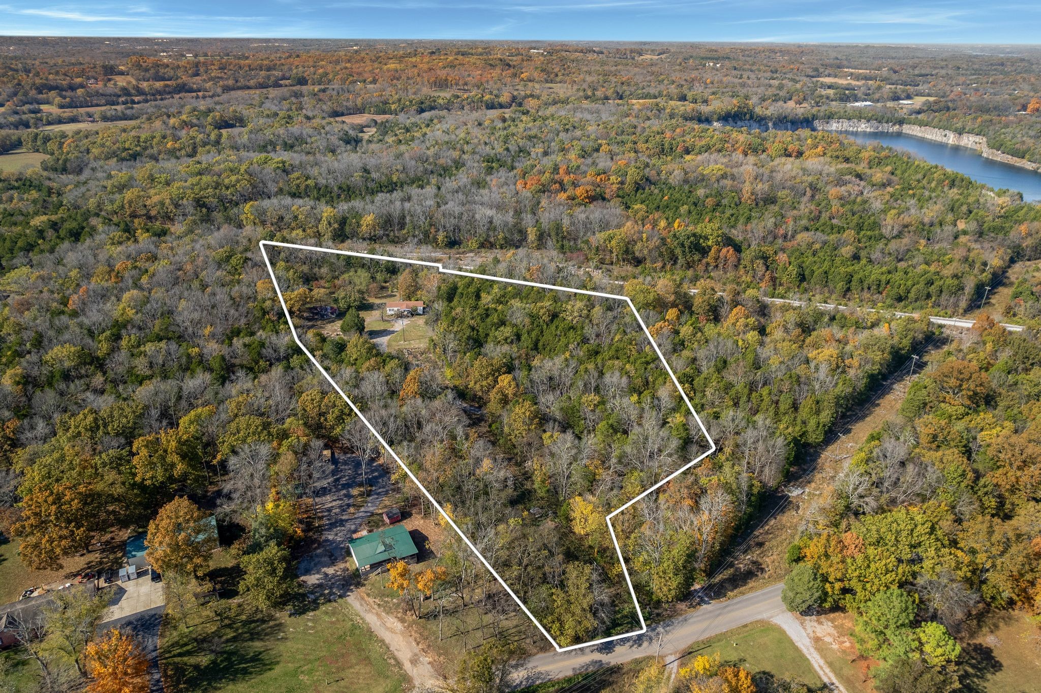 1210 Quarry Road Mount Juliet, TN 37122 - Photo 5 of 40 an aerial view of residential houses with outdoor space