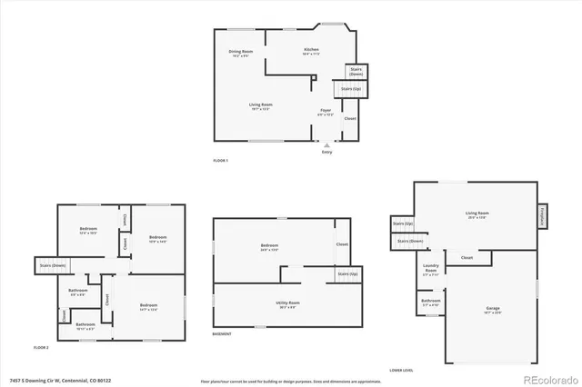 $689,900 | 7457 South Downing Circle West, Centennial, CO 80122