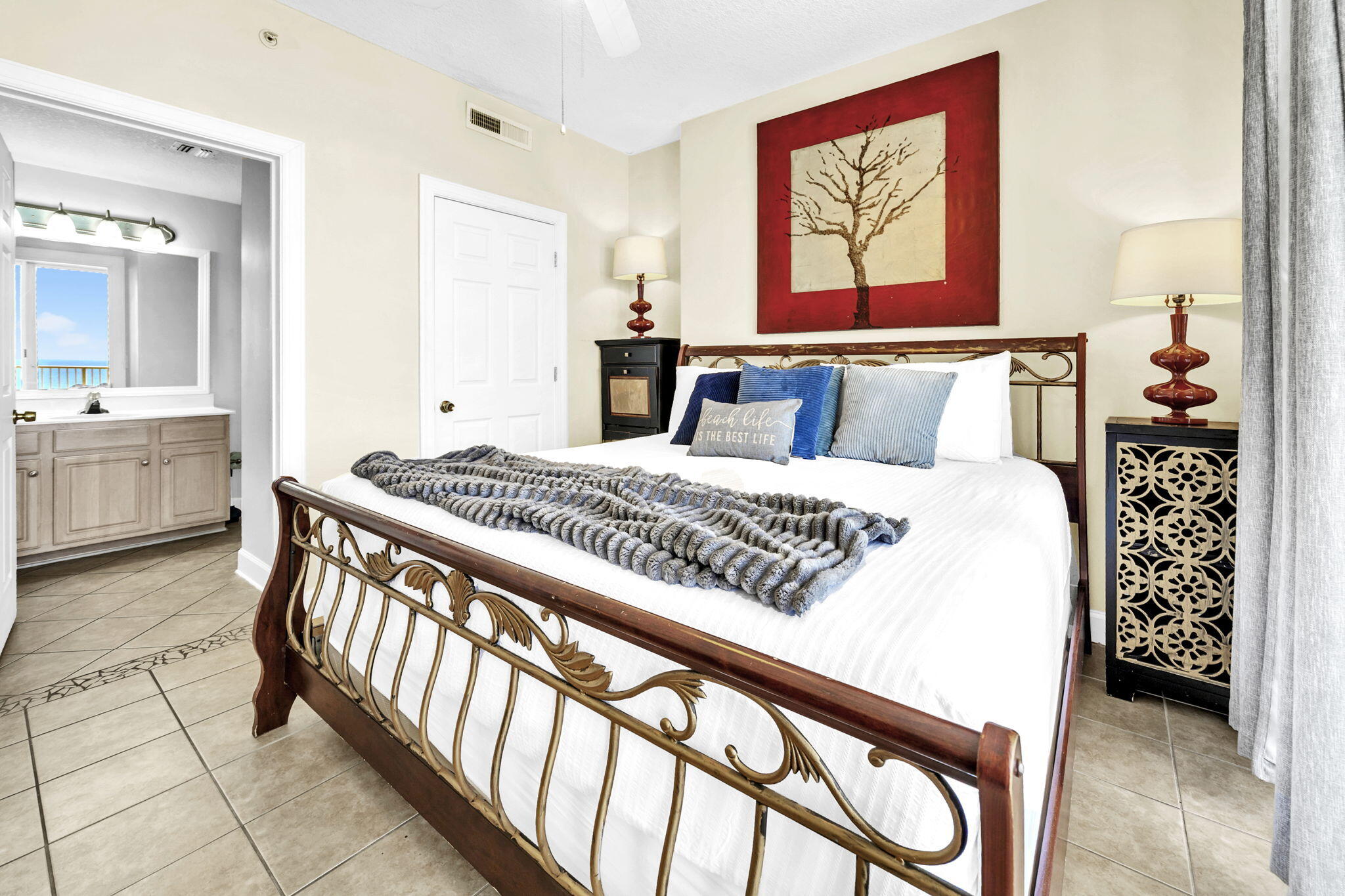 17545 Front Beach Road, Unit 1108 Panama City Beach, FL 32413 - Photo 11 of 43 Master Bedroom View 5