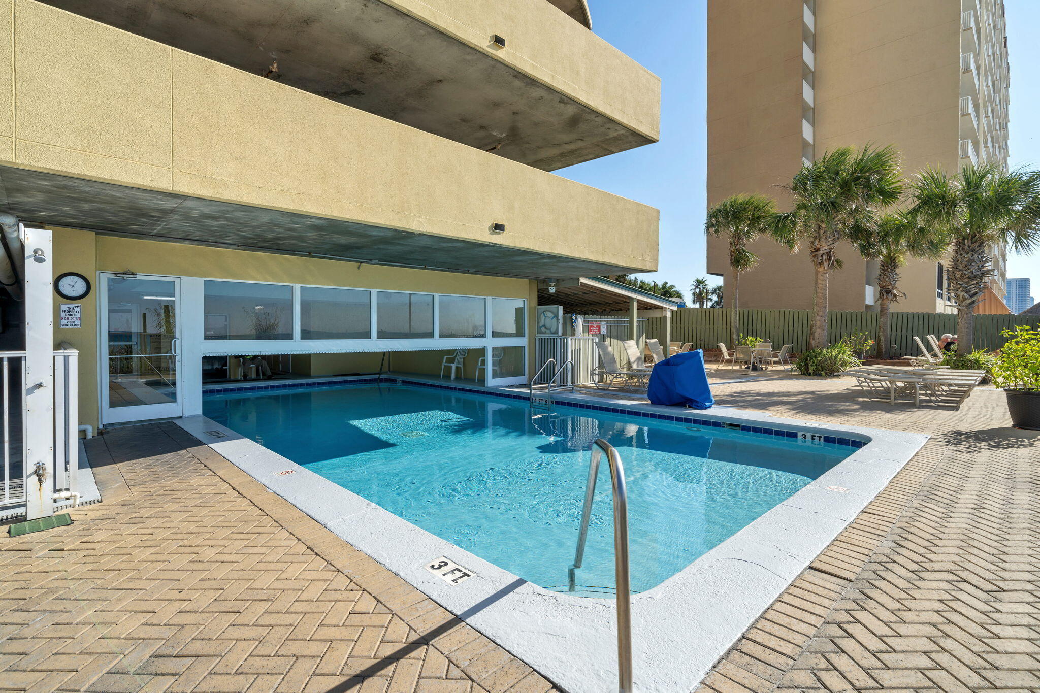 17545 Front Beach Road, Unit 1108 Panama City Beach, FL 32413 - Photo 38 of 43 Indoor/Outdoor Pool
