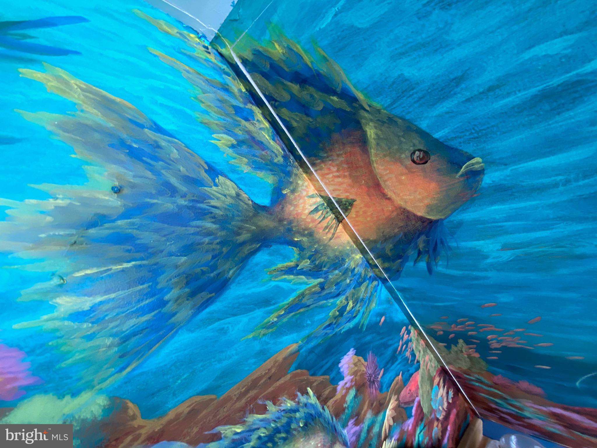 38455 Bayview Road Coltons Point, MD 20626 - Photo 49 of 77 Hand painted mural