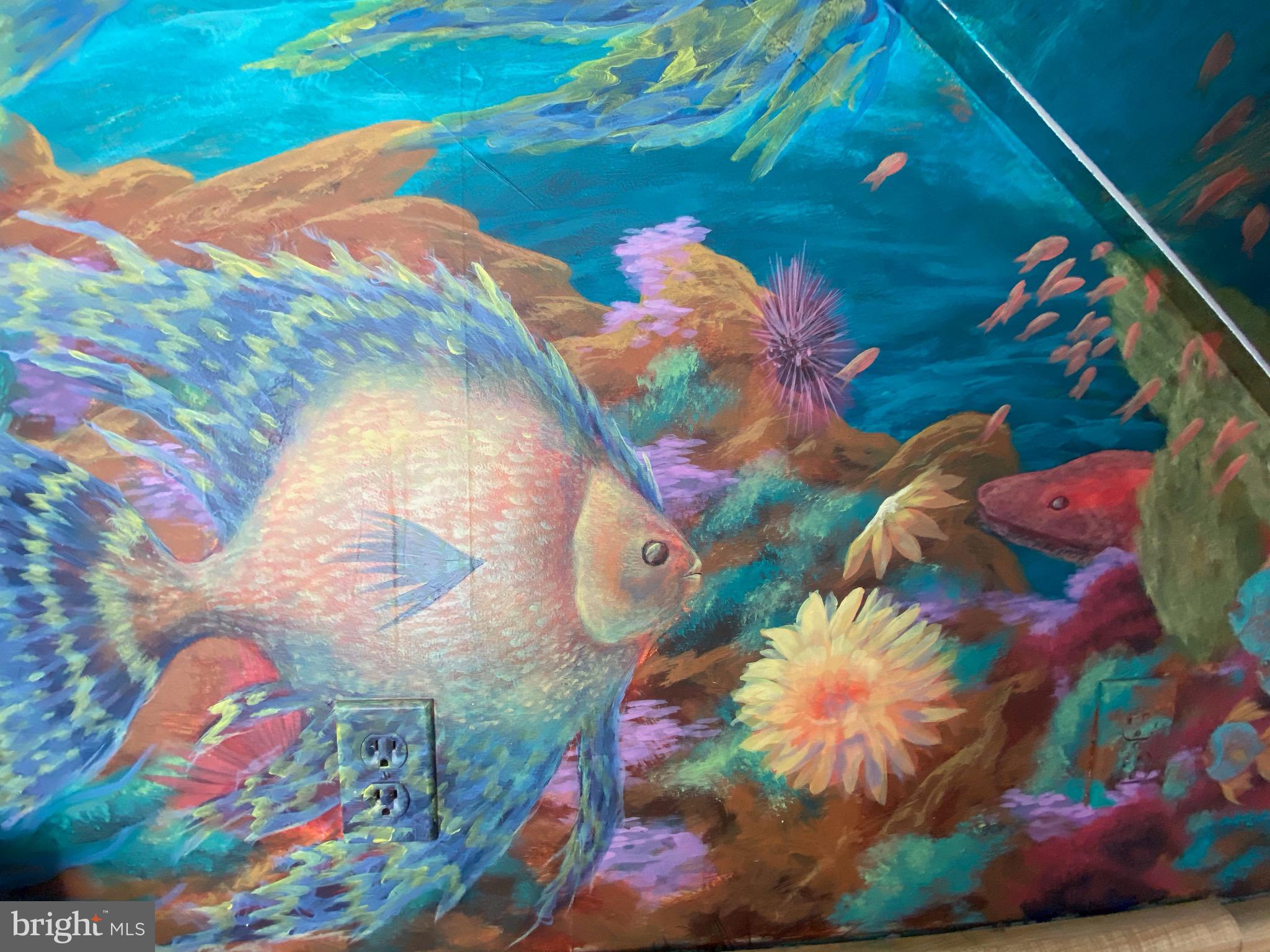 38455 Bayview Road Coltons Point, MD 20626 - Photo 51 of 77 Hand painted mural