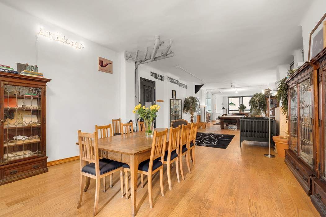 50 Pine Street, Unit 10 Manhattan, NY 10005 - Photo 6 of 14 a view of a dining room with furniture