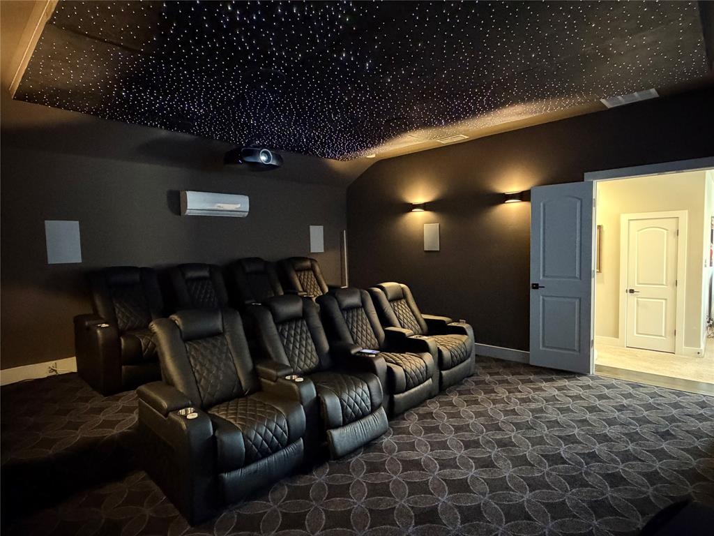 862 Mildren Lane Fate, TX 75087 - Photo 19 of 40 a projector room with furniture
