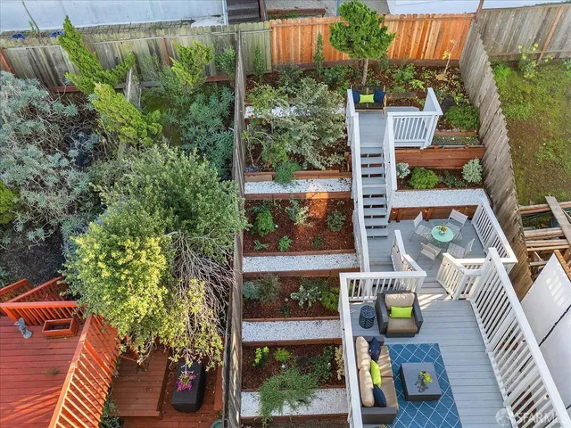 a view of a city that has tall buildings