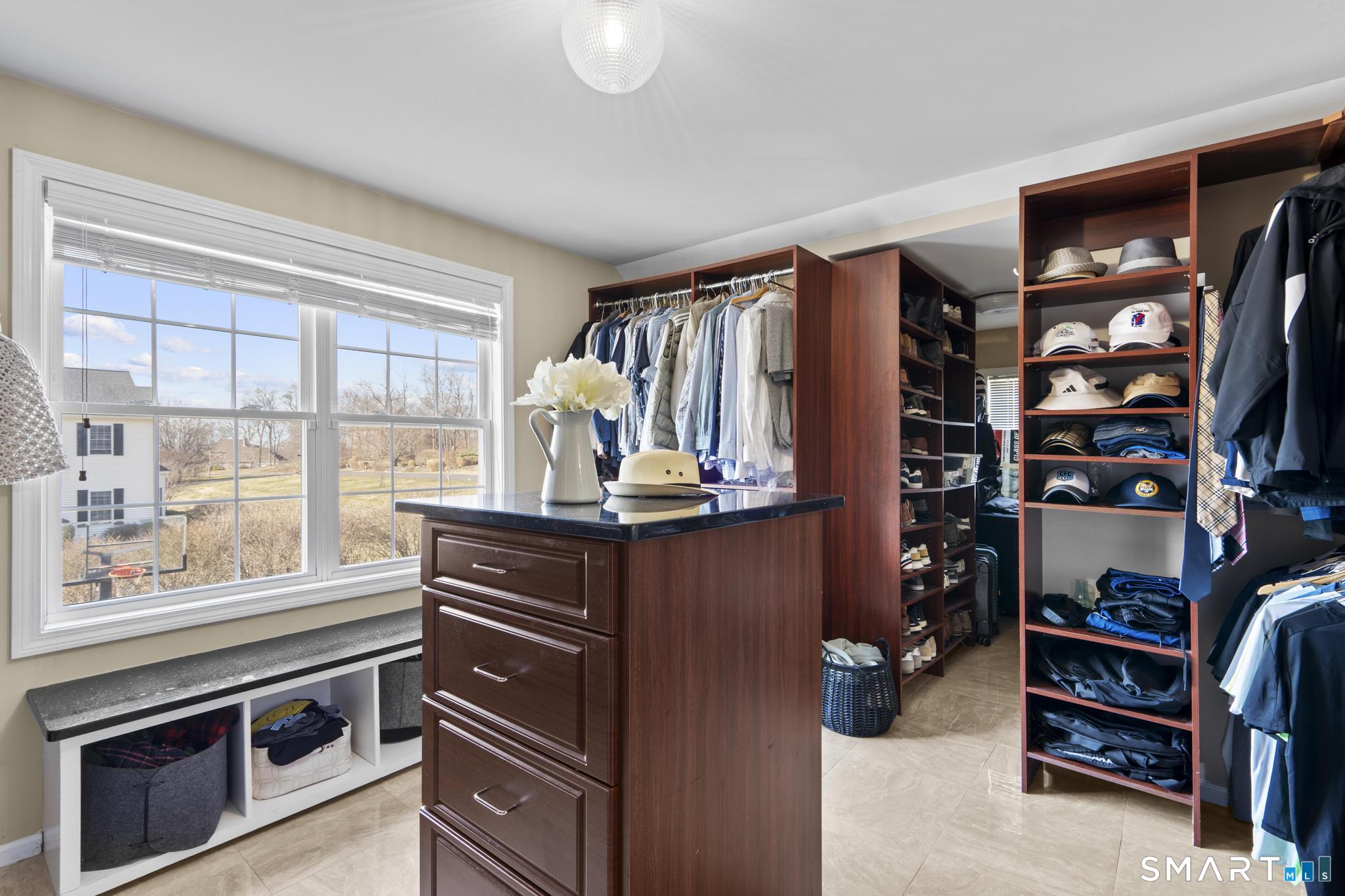 23 Country Lane Bethany, CT 06524 - Photo 17 of 31 large walk-in closet in the primary bedroom