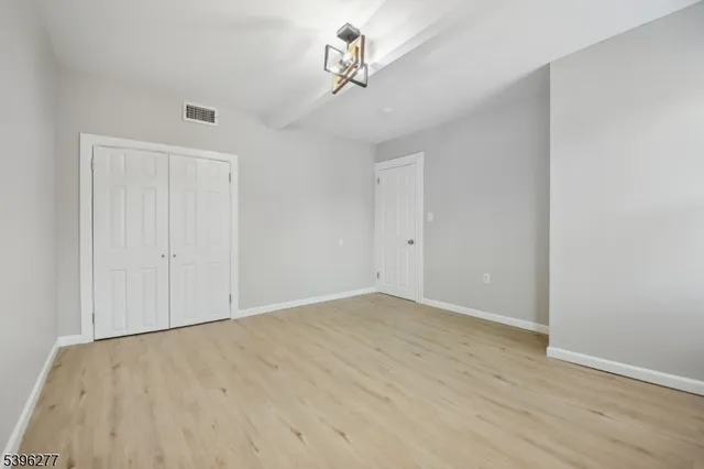 wooden floor in an empty room