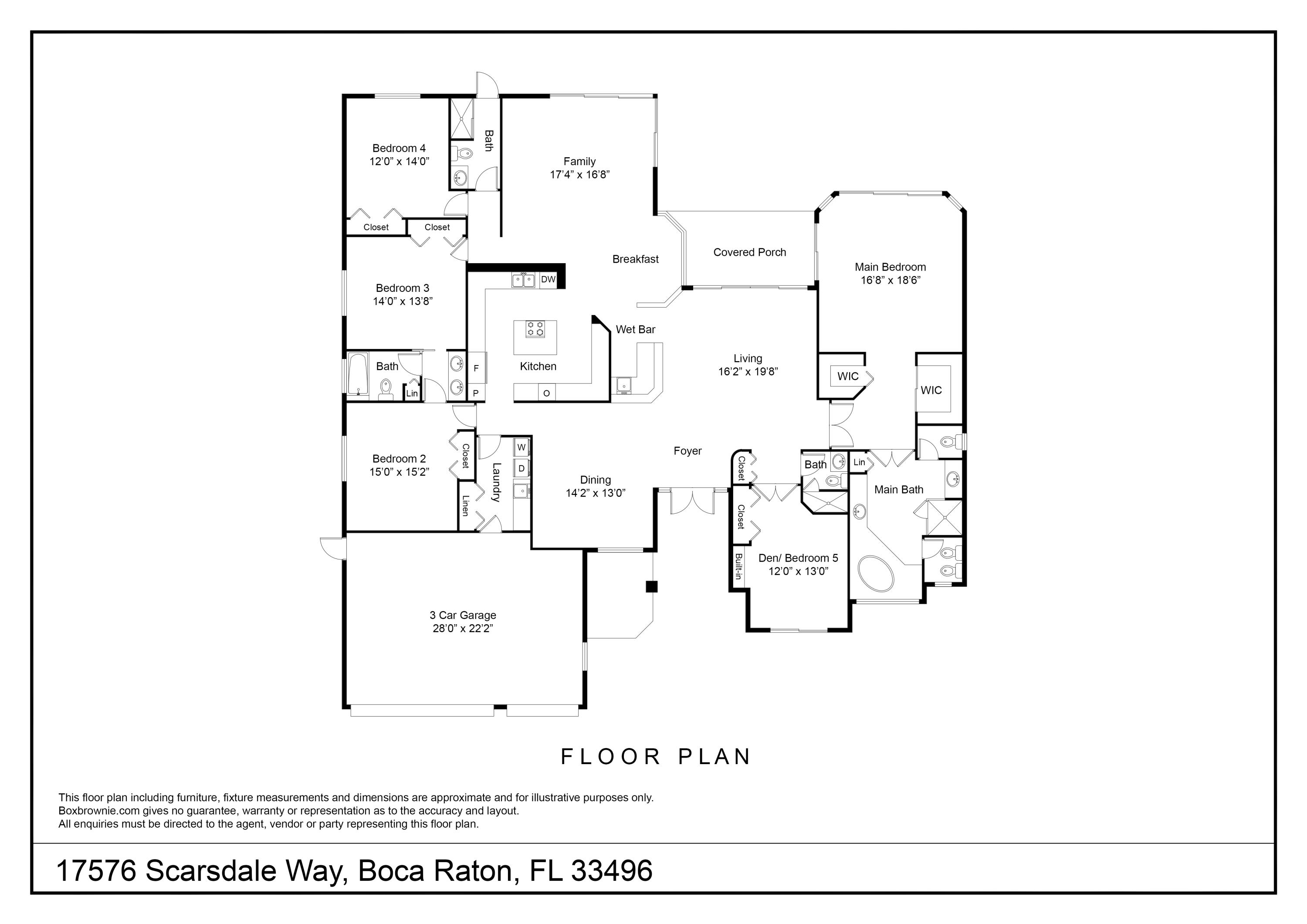 17576 Scarsdale Way Boca Raton, FL 33496 - Photo 67 of 67 Floor Plan