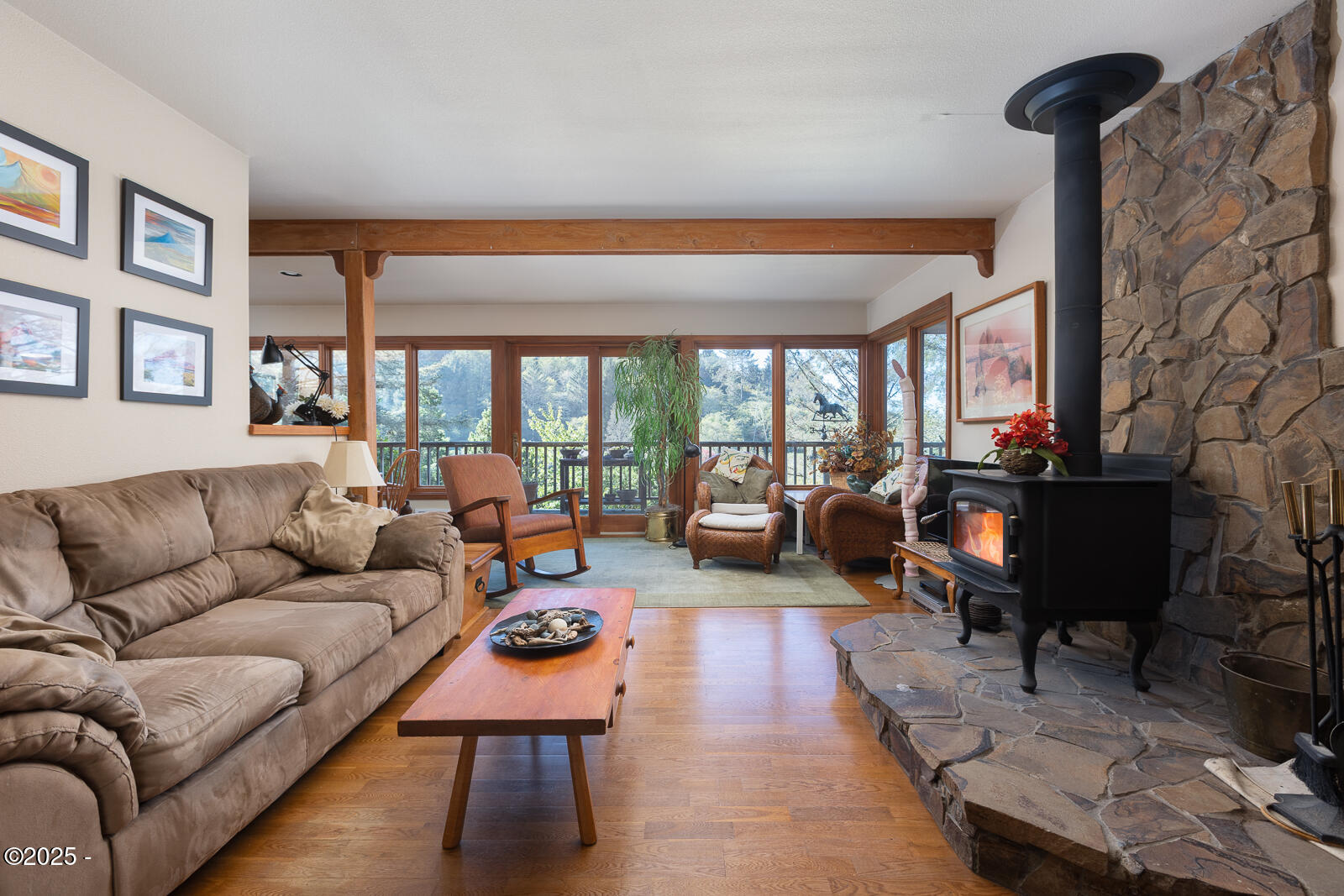 4850 Schoolhouse Road Neskowin, OR 97149 - Photo 4 of 33 Living room