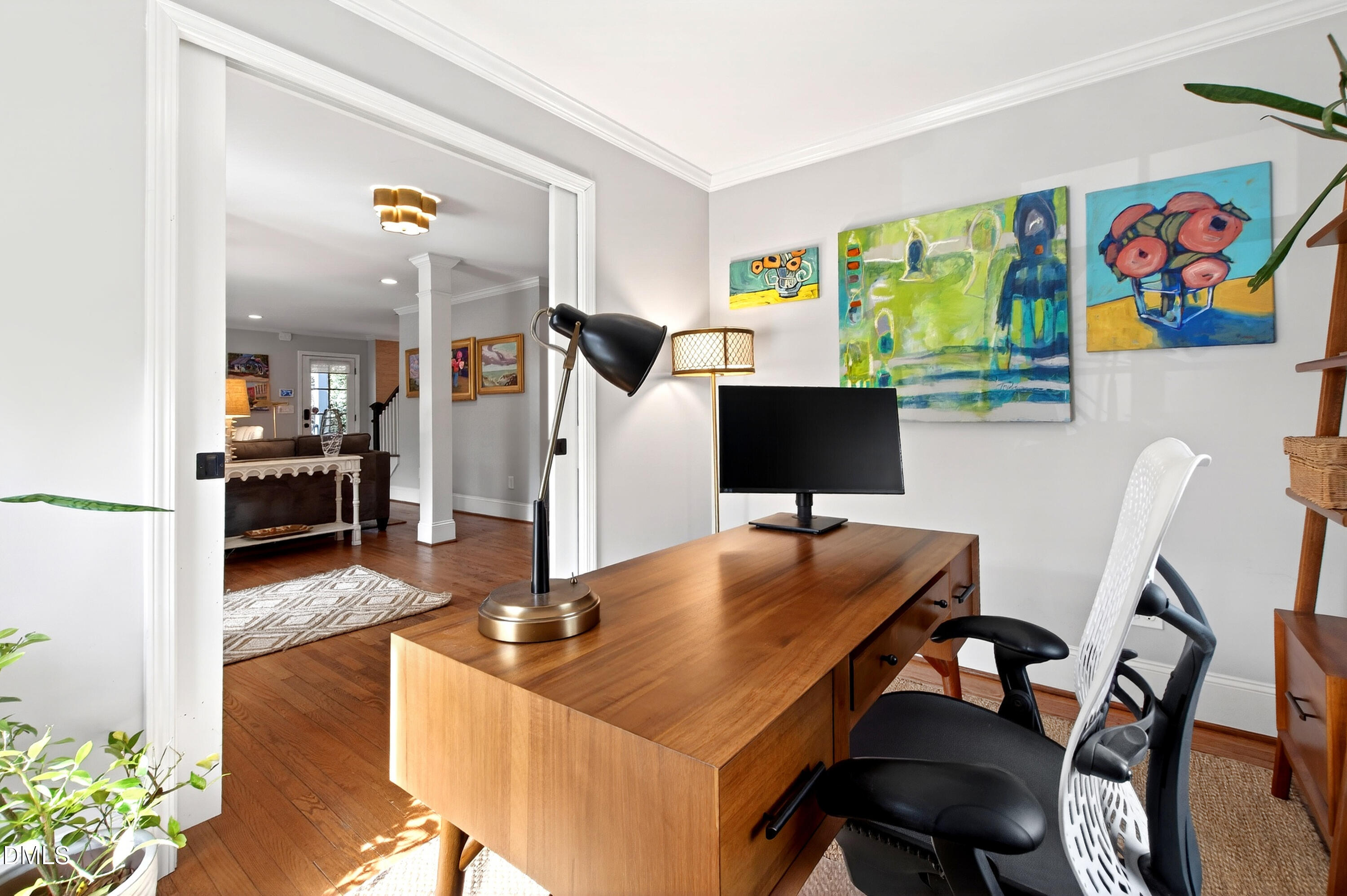 2622 Wells Avenue Raleigh, NC 27608 - Photo 13 of 65 a view of a workspace with furniture