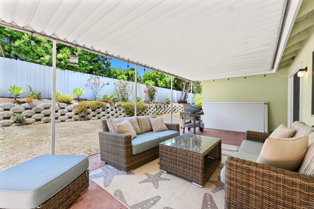 938 Doris Drive Encinitas, CA 92024 - Photo 23 of 31 a outdoor living space with furniture and garden view