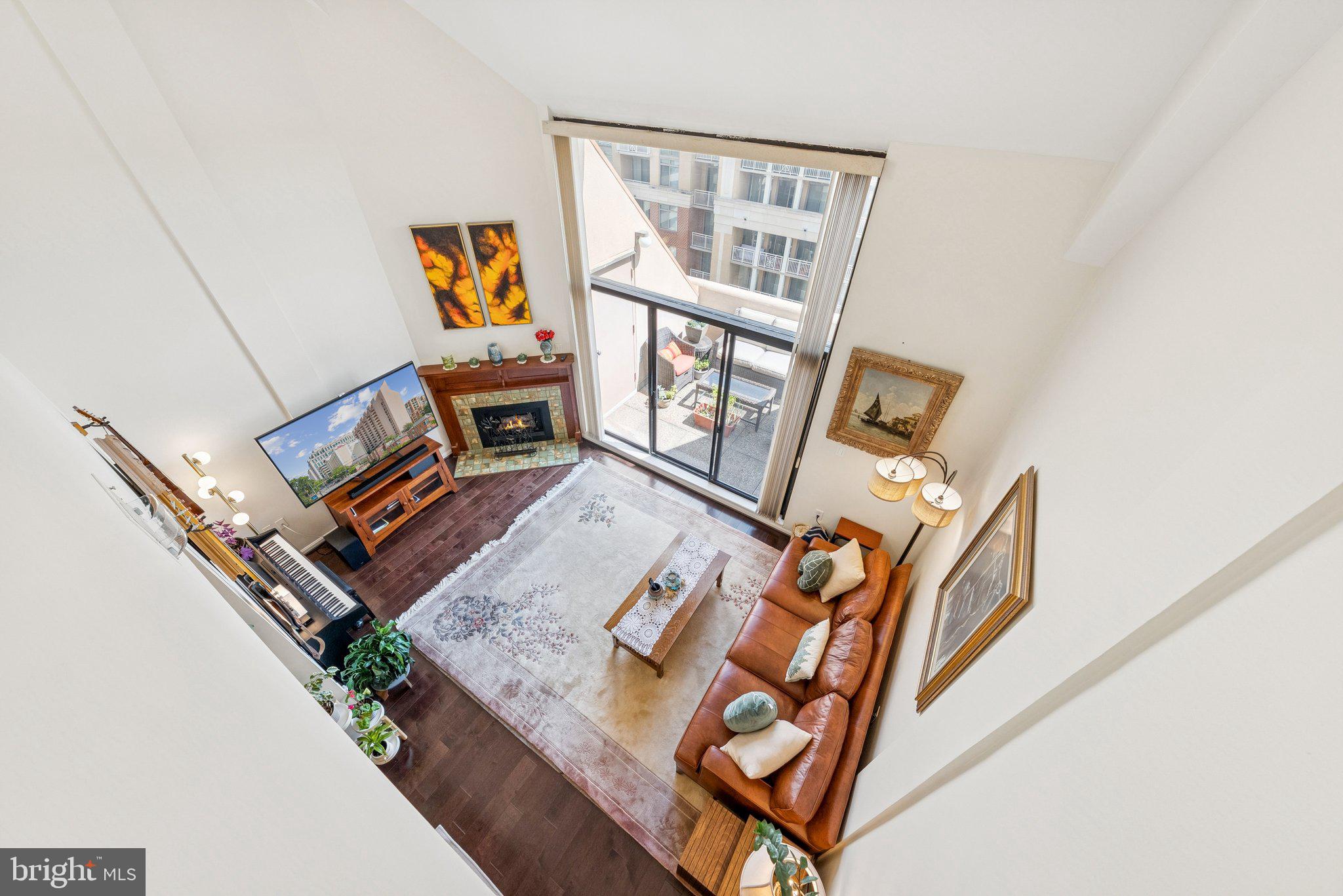 1301 North Courthouse Road, Unit 1810 Arlington, VA 22201 - Photo 10 of 29 view of a living room with windows