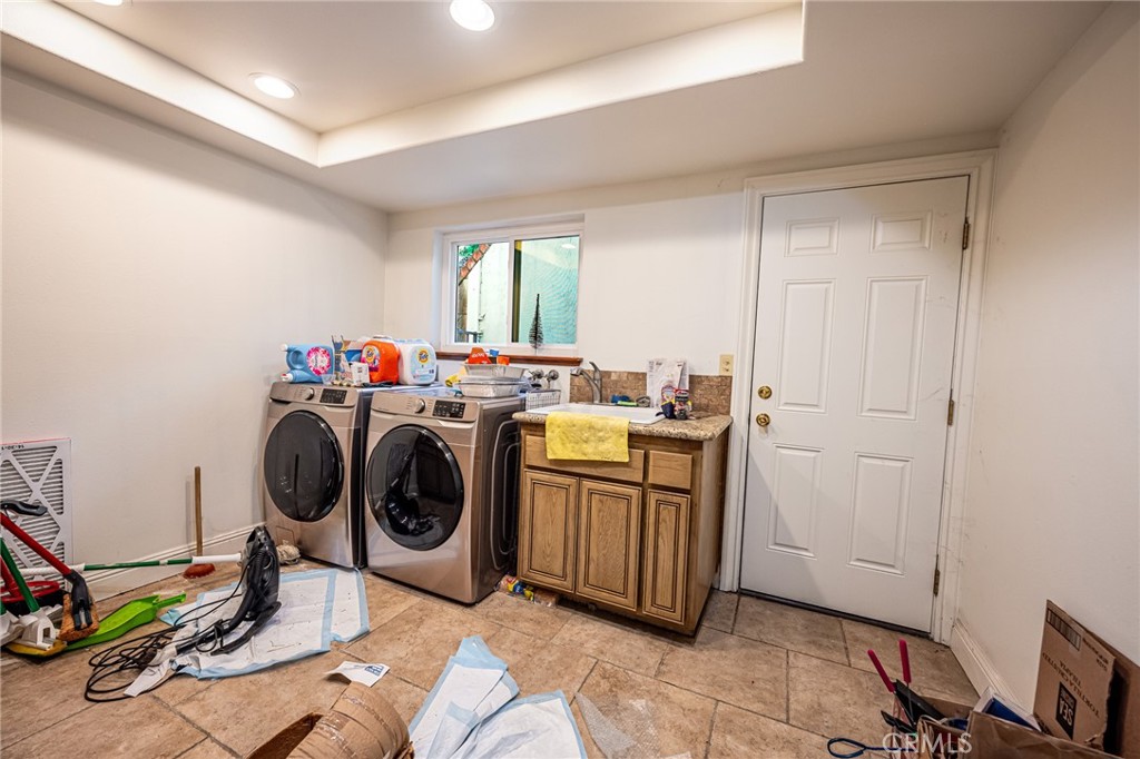 30010 Big Range Road Canyon Lake, CA 92587 - Photo 42 of 55 Laundry Room w/ Washer & Dryer vintage circa 2022