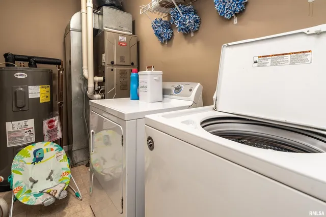 a view of an ocean and a yard