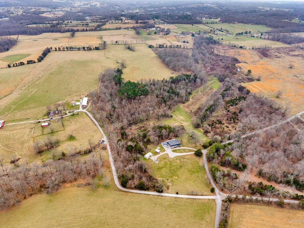 2165 Ben Mason Road Cookeville, TN 38506 - Photo 43 of 52 an aerial view of residential houses with outdoor space