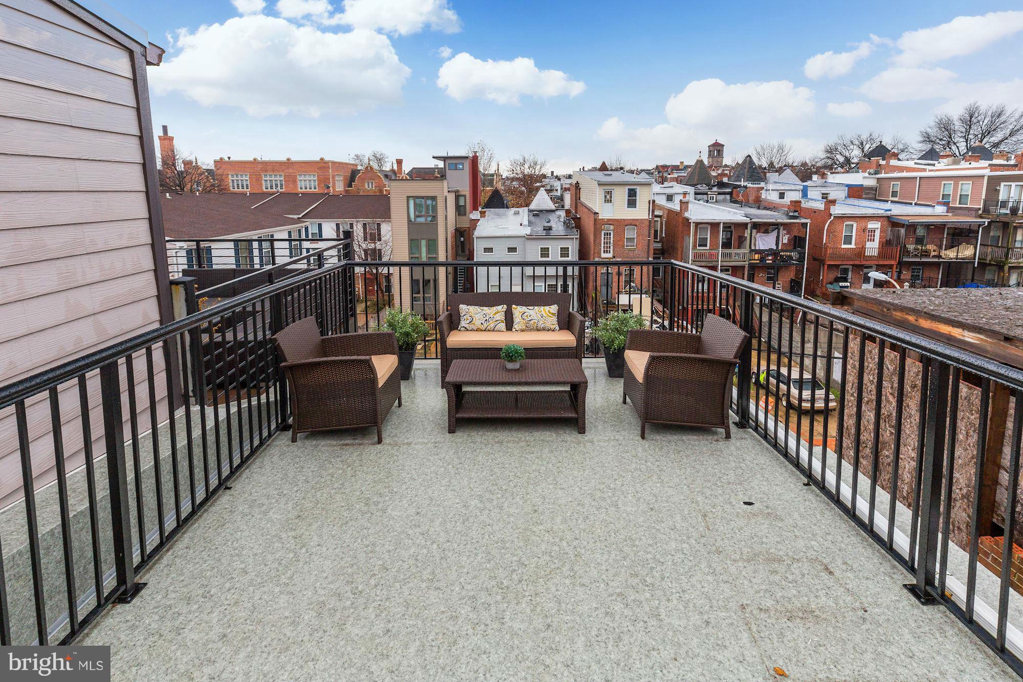 1130 Columbia Road Northwest, Unit 3 Washington, DC 20009 - Photo 12 of 14 Second Story Private Roof Deck