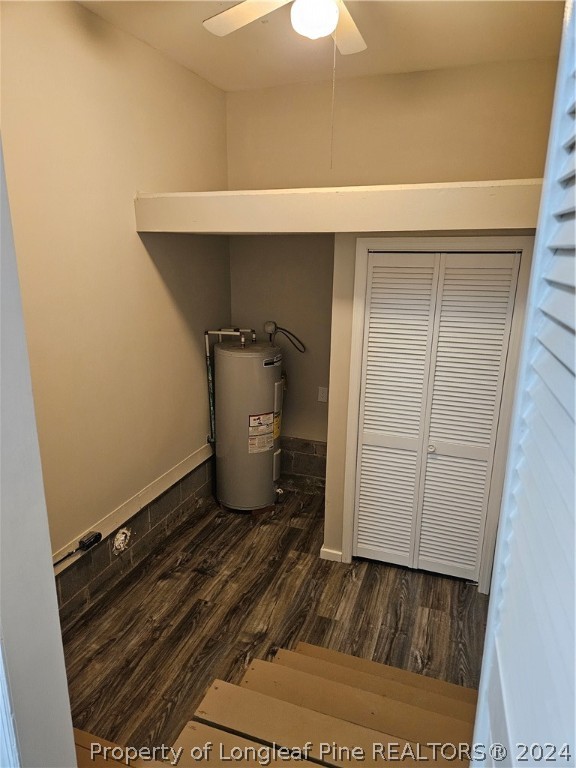 3458 Popes Crossing Road Lumberton, NC 28358 - Photo 19 of 50 a view of a closet with wooden floor
