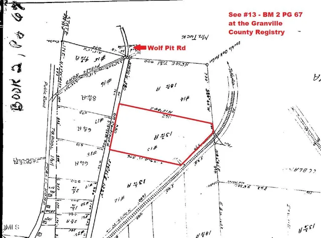 $80,000 | Lot 13 Wolf Pit Road, Oxford, NC 27565