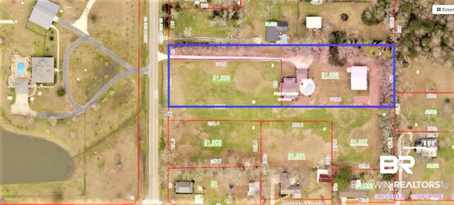 21550 Broad Street Silverhill, AL 36576 - Photo 45 of 45 2 PPINs total 2.5 acres: 106202 includes house-40x628; 276724 includes land-130x320