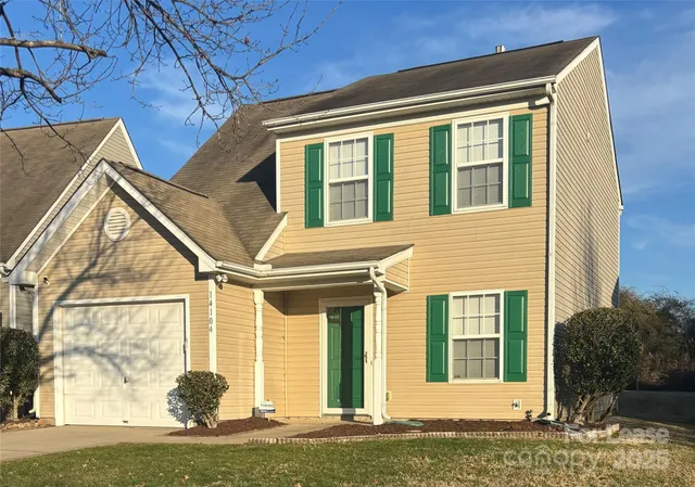a view of a house with a porch
