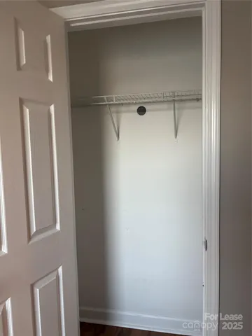 a view of a closet
